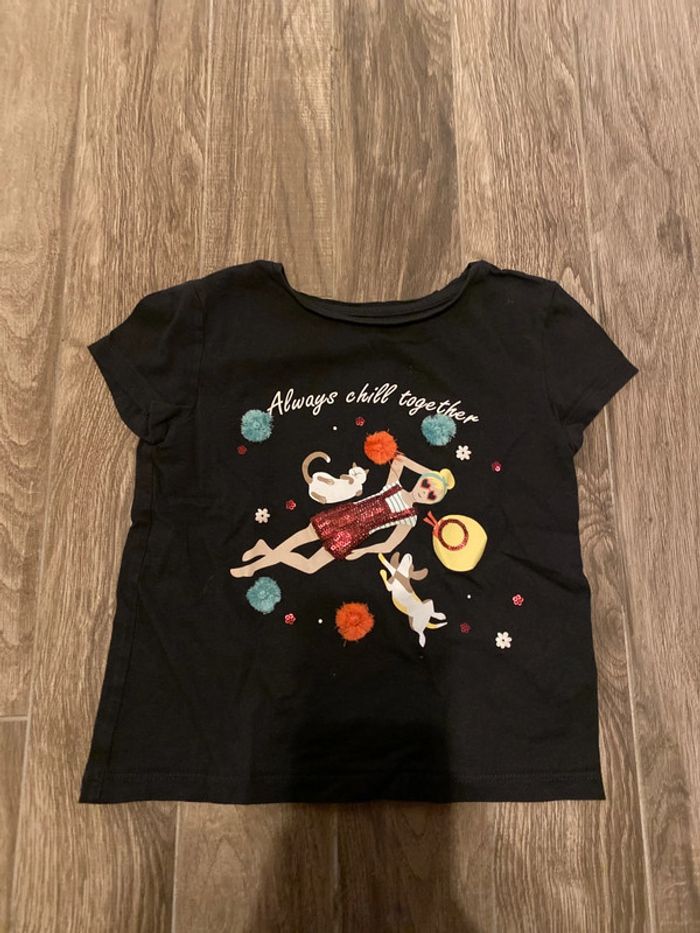 Lot de tee-shirts manches courtes filles - photo numéro 4