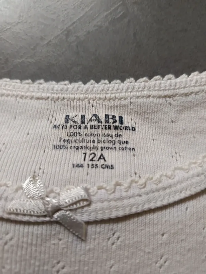 Vends lot de 3 tee shirt manche courte Kiabi taille 12 ans - photo numéro 4