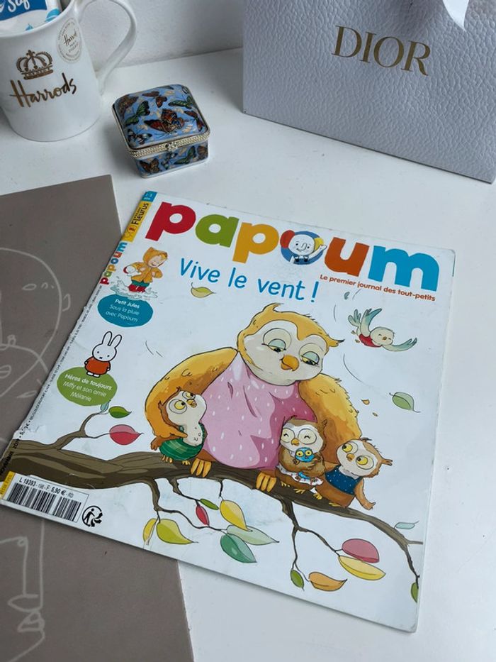 Magazine enfant - papous vive le vent - Novembre 2019