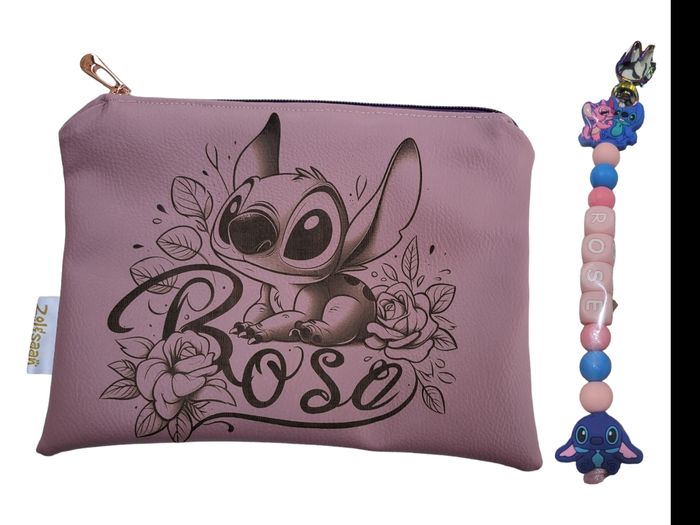 Pochette et porte clef