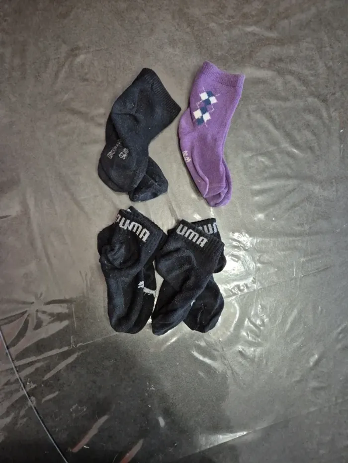 Lot 4 paires de chaussettes bébé