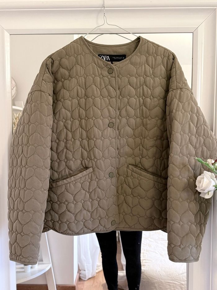 Veste Zara matelassée femme