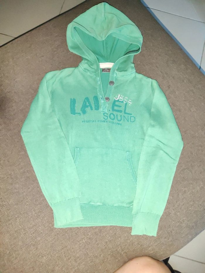 Pull léger à capuche Jean Bourget - photo numéro 4