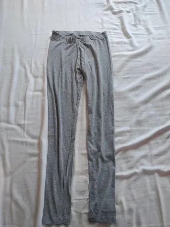 Leggings Fille Gris 10/12 Ans
