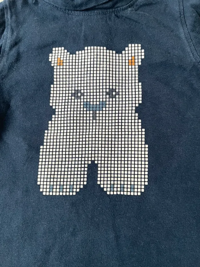 Tee shirt avec col - photo numéro 2
