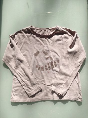 Maillot manches longues fille 7-8 ans