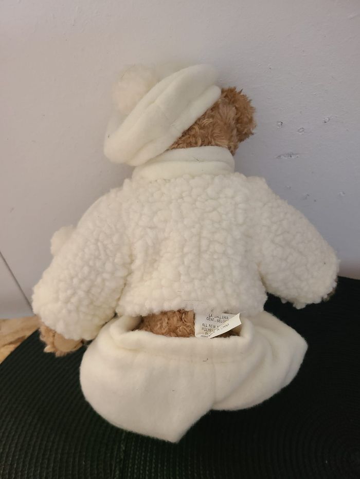 doudou ours habillé vintage 59 - photo numéro 4