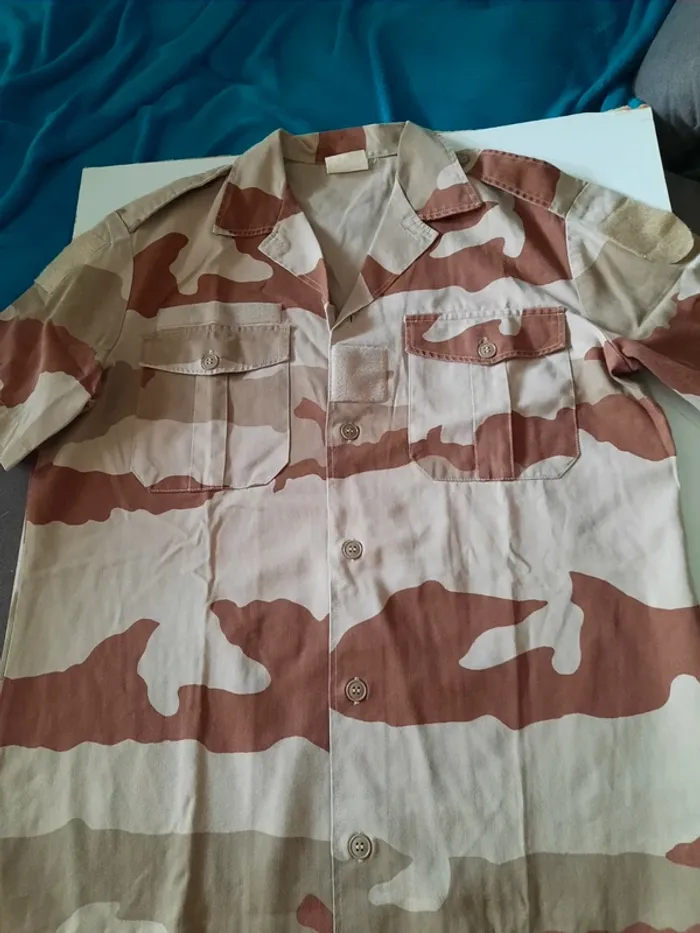 Chemisette militaire taille M - photo numéro 2
