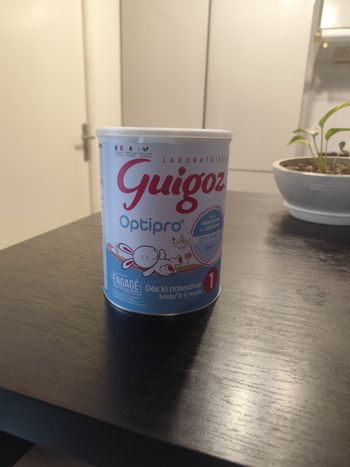 Lait infantile GUIGOZ OPTIPRO 1ER AGE SCELLÉE 