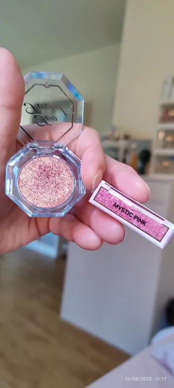 Too faced Disco Crush Multi Use Eye & Face Sparkle shade Mystic Pink