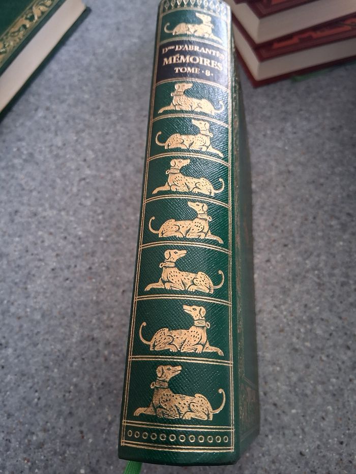 Mémoire de la duchesse d abrantes " tome 8"
