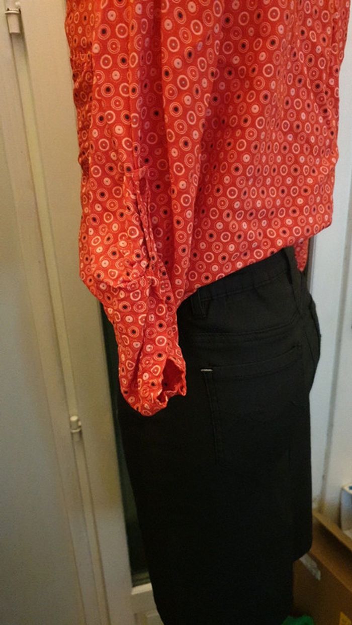 Ensemble jupe glacee Jacqueline riu et blouse - photo numéro 7
