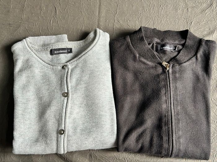Lot de 2 gilets intemporels enfant fille - photo numéro 4