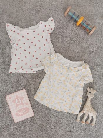 Lot 2 t-shirts été Obaïbi