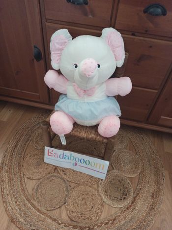 peluche vintage éléphant style Puffalump tbe