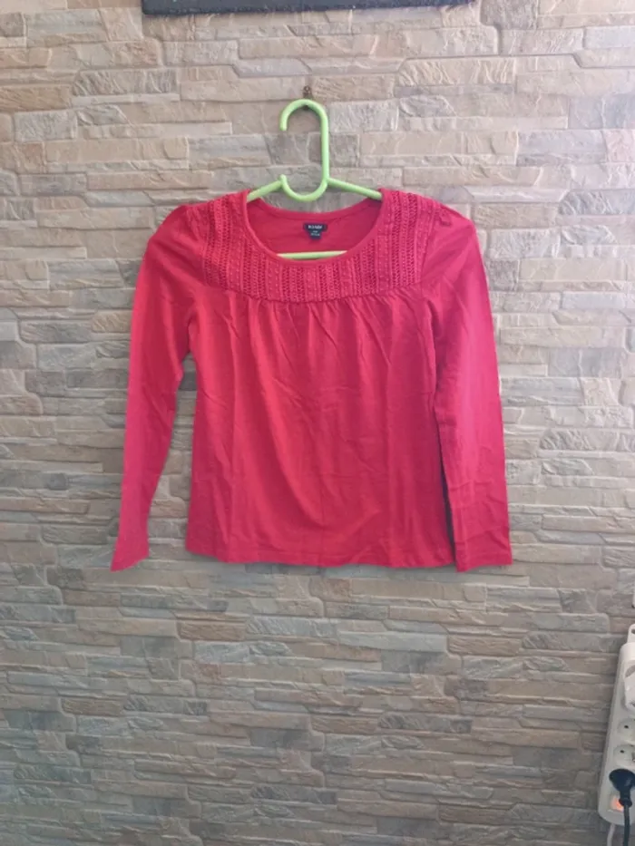 Blouse fuchsia Kiabi 10A - photo numéro 1