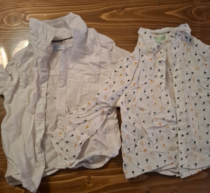 Lot de 6 chemises 18 mois - photo numéro 2