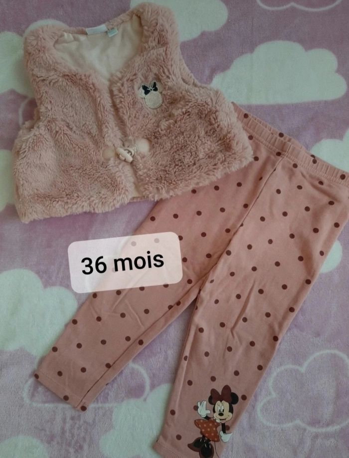 Bolero +legging Disney Minnie 3 ans
