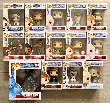 Lot de 14 Figurines Funko Pop Disney La Reine des Neiges / Frozen