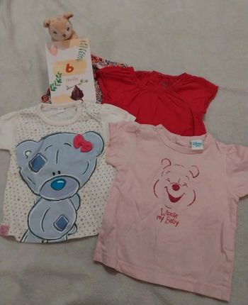 Lot 3 t-shirt 6 mois 