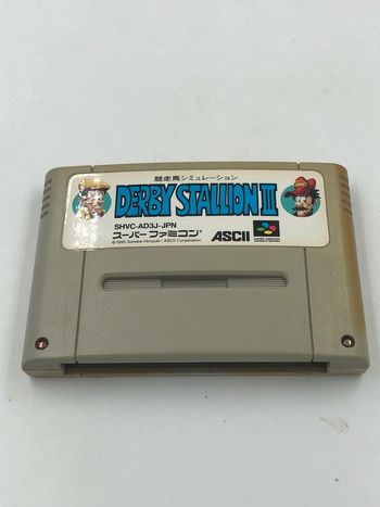 Jeu vidéo Derby Stallion 3 sur console Nintendo Super Famicom