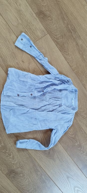 Chemise manches longues bleu clair Gémo - 8 ans 
