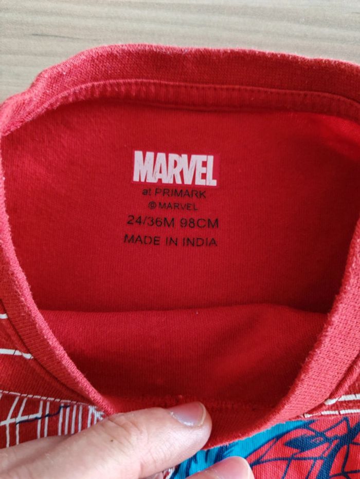 Ensemble pyjama Spiderman Primark 24-36 mois - photo numéro 3