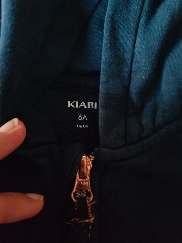 Veste zippée Kiabi - photo numéro 3