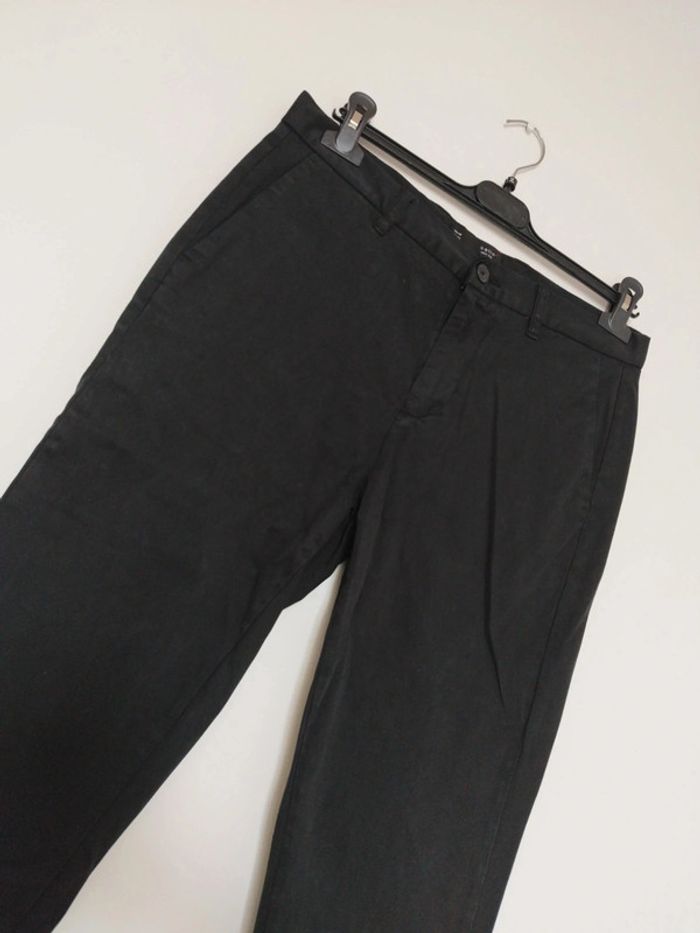 Pantalon cérémonie costume noir classe homme Celio 40 - photo numéro 2