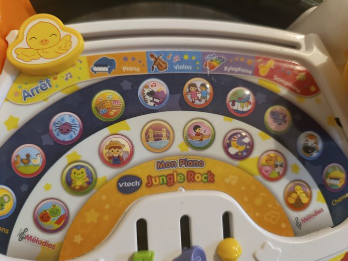 Piano zebre VTech - photo numéro 4