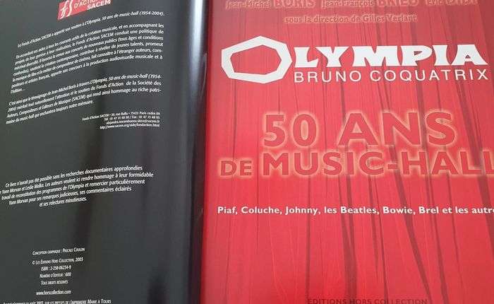 Olympia Bruno Coquatrix 50 ans de.music hall - photo numéro 2
