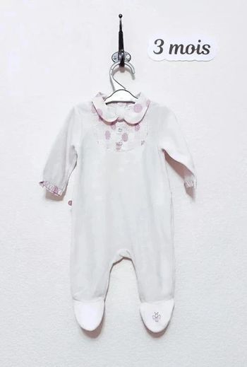 Pyjama Obaïbi bébé fille taille 3 mois