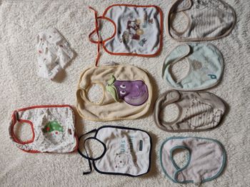 🍼 9 Bavoirs bébé