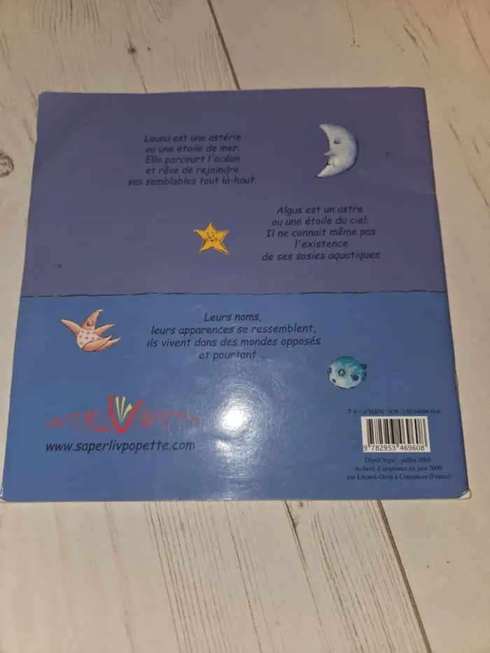 Livre "La petite étoile de mer Luna " - photo numéro 3