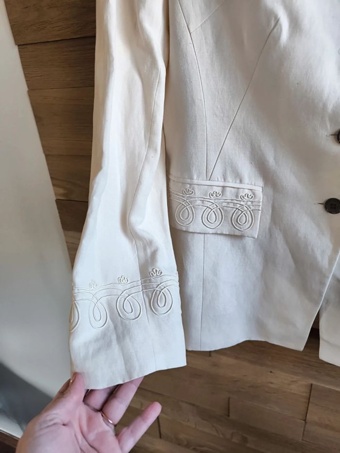 Veste soie/lin ventilo 40 - photo numéro 3