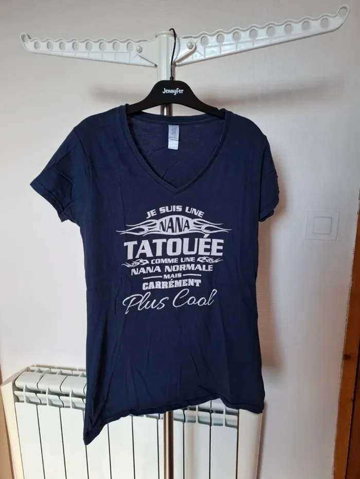 T shirt femme taille M Mr T shirt tatouage nana tatouée