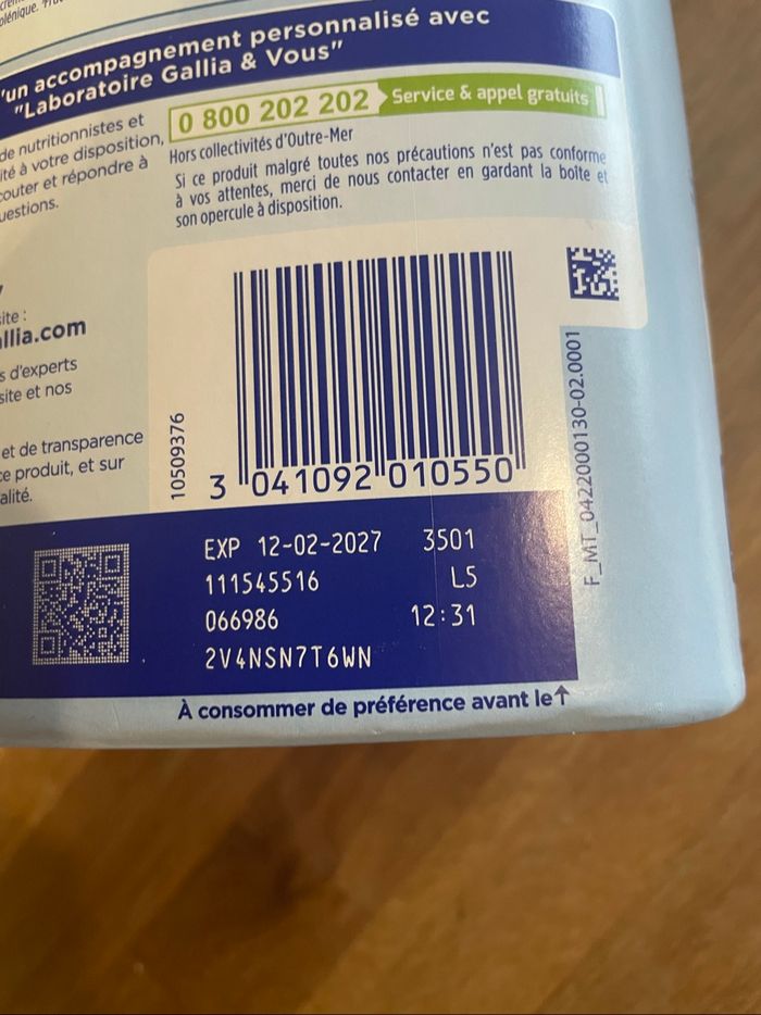 Lait Gallia 4 - photo numéro 2