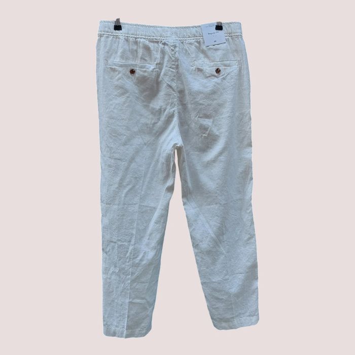Pantalon neuf lin et coton pour 38/40 - photo numéro 2