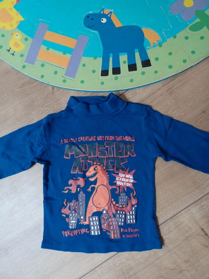 Pull col roulé 4 ans