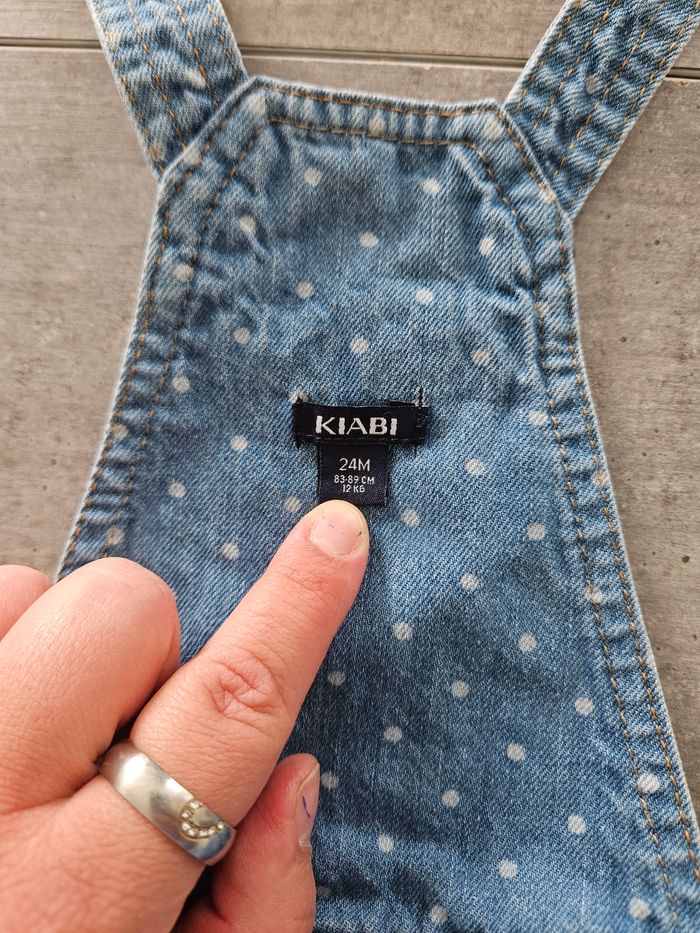 Salopette en jeans - photo numéro 3
