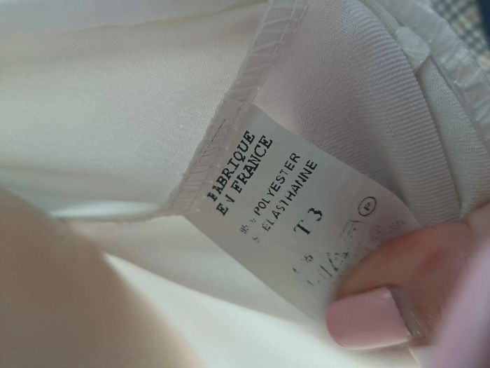 Pantacourt blanc femme - photo numéro 3