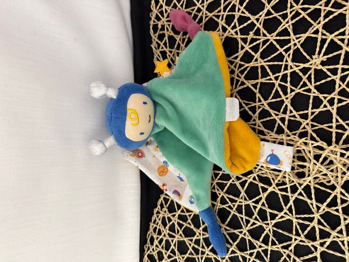 DOUDOU CARRE ASTRONAUTE COROLLE MON DOUDOU - photo numéro 3