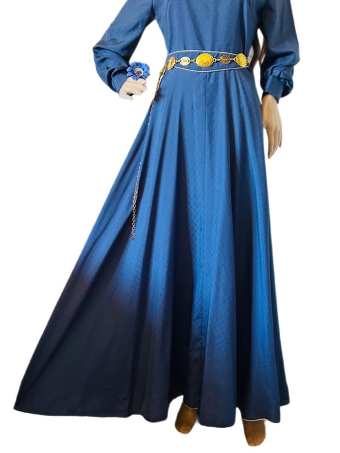 💙Magnifique longue robe bleue vintage style médiéval féerique fairycore medieval blue dress💙 - photo numéro 14