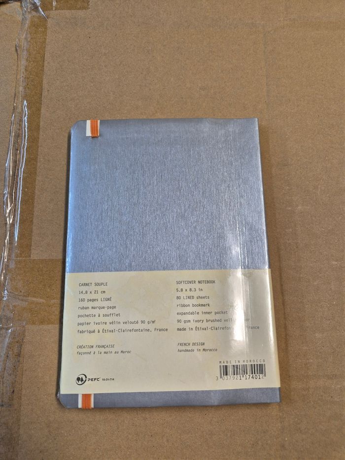 Carnet Rhodia argent - photo numéro 2