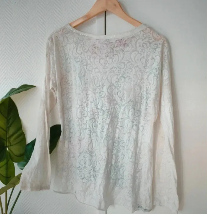 T-shirt coloré Sapotille taille L - photo numéro 5