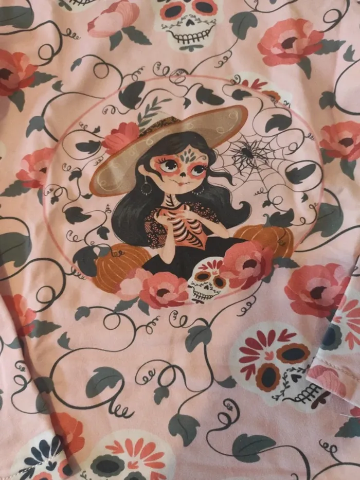 Tee shirt fait main colores la vie - photo numéro 3