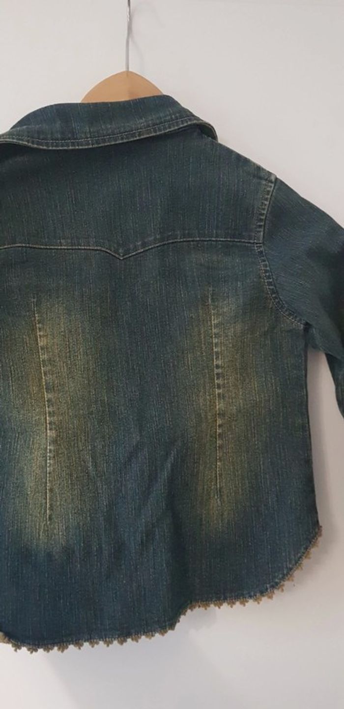 Chemise manches longues ou veste en jean - 6 ans - photo numéro 3