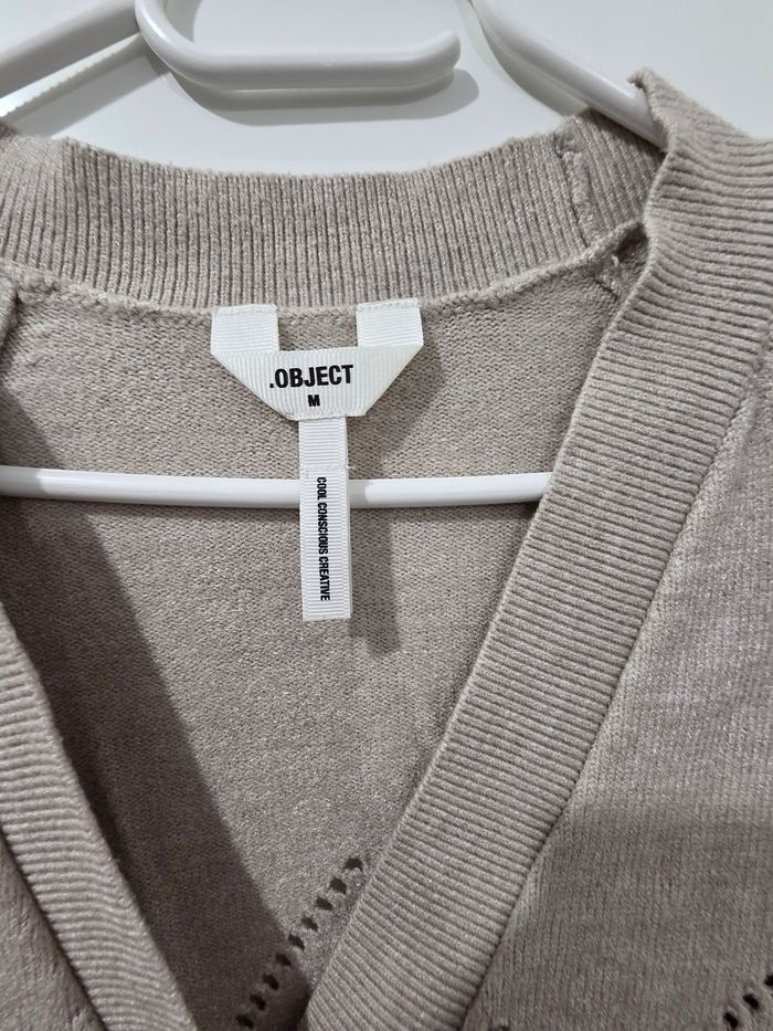 Gilet Crème - photo numéro 3