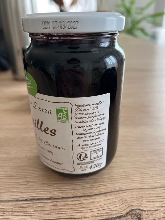 Confitures myrtilles - photo numéro 3