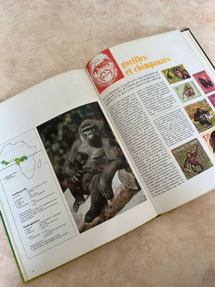 Livre Les animaux d’Afrique par le timbre-poste - photo numéro 4